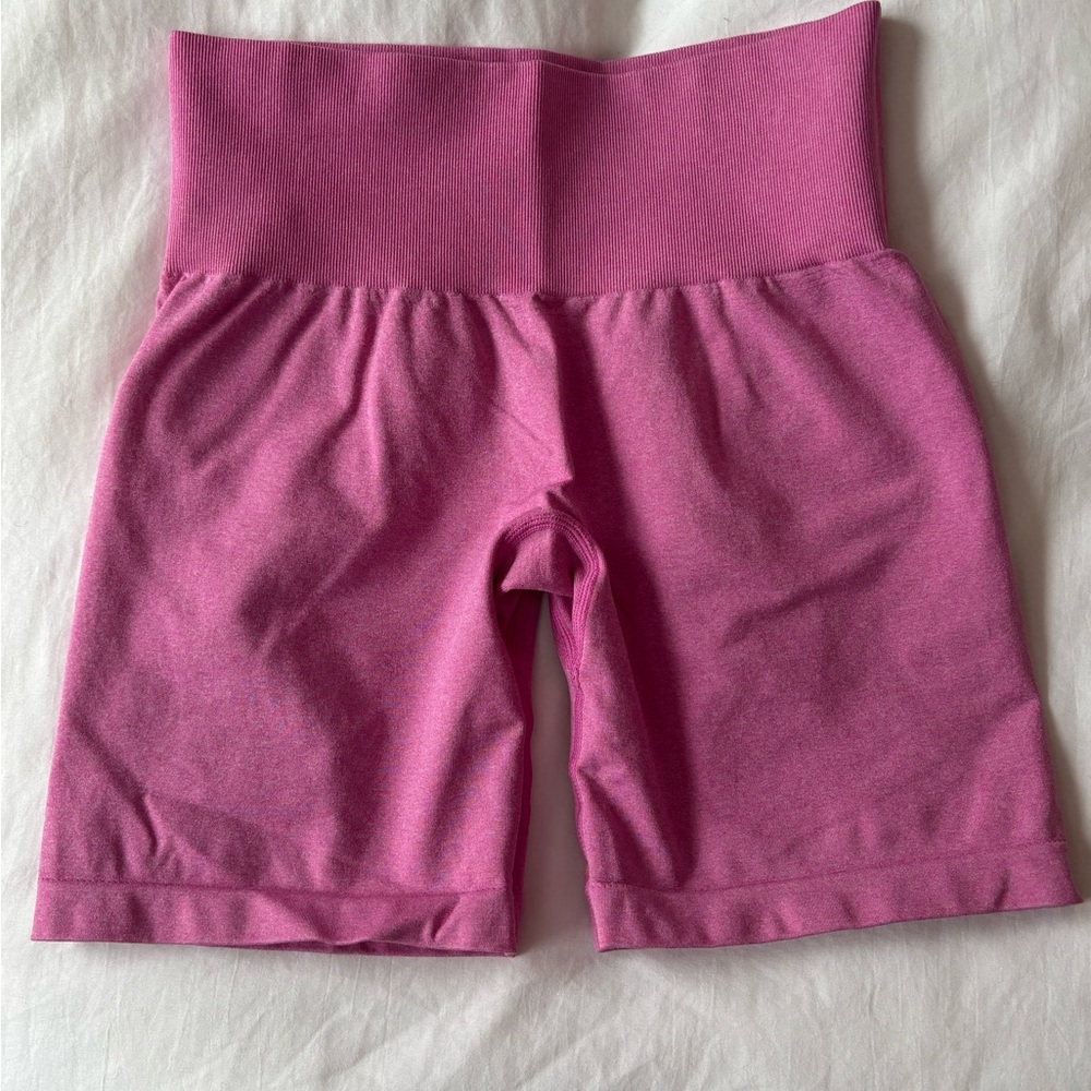 NVGTN Pink High-Waisted Shorts size XS